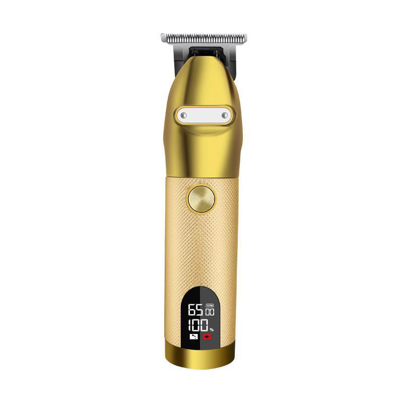 Kemei Golden Cordless Professional Hair Clippers Hair Trimmer for Men for  Stylists and Barbers Full Metal Housing Hair Clipper USB Charge (Golden)
